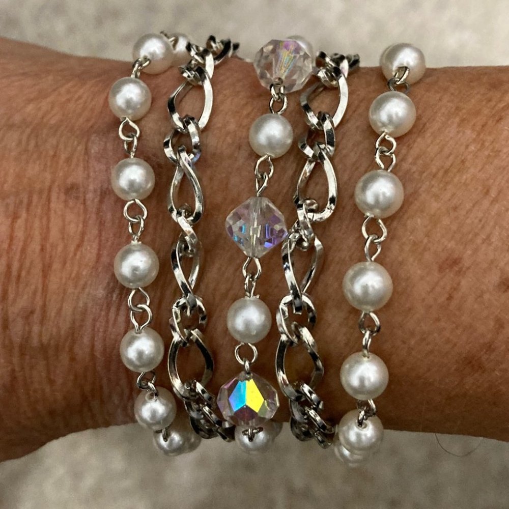 Vintage * 5 Strand Bracelet
